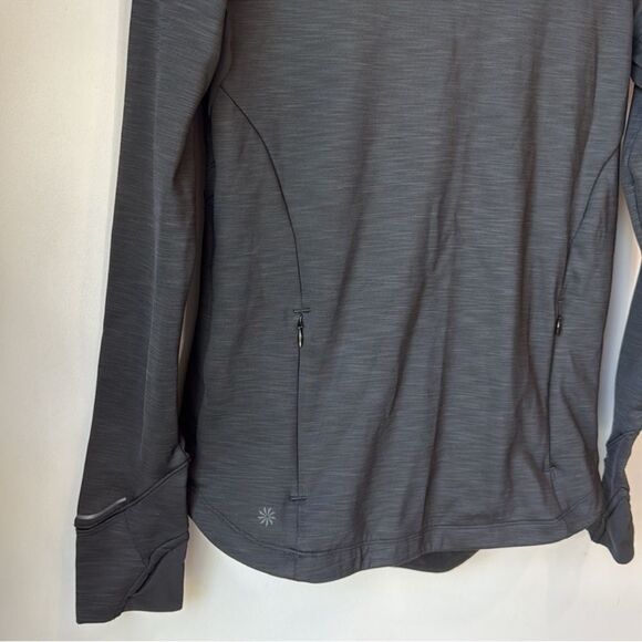 Athleta Hoodie Black Stowe - Picture 6 of 8